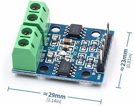 Modulo L9110S Puente H Para Motores 2.5v-12v 1.5A