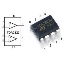 TDA2822M Amplificador De Audio Dual 1.35W