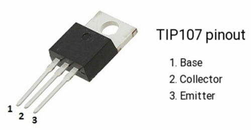 Tip107 Transistor PNP 100V 8A