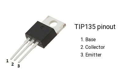 TIP135 Transistor PNP Darlington 100V 12A