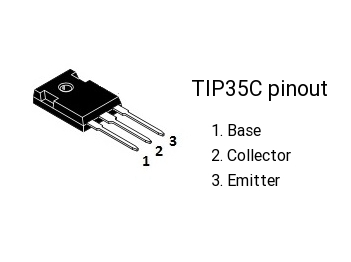 TIP35C transistor NPN 100V 25A