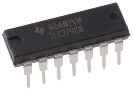TLC274CN Amplificador Operacional Cuadruple