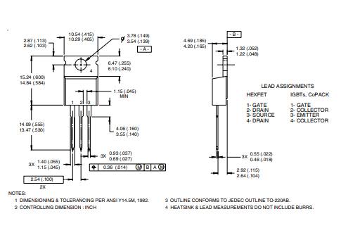 IRFB23N20DPBF Transistor MOSFET canal N 200V 24A