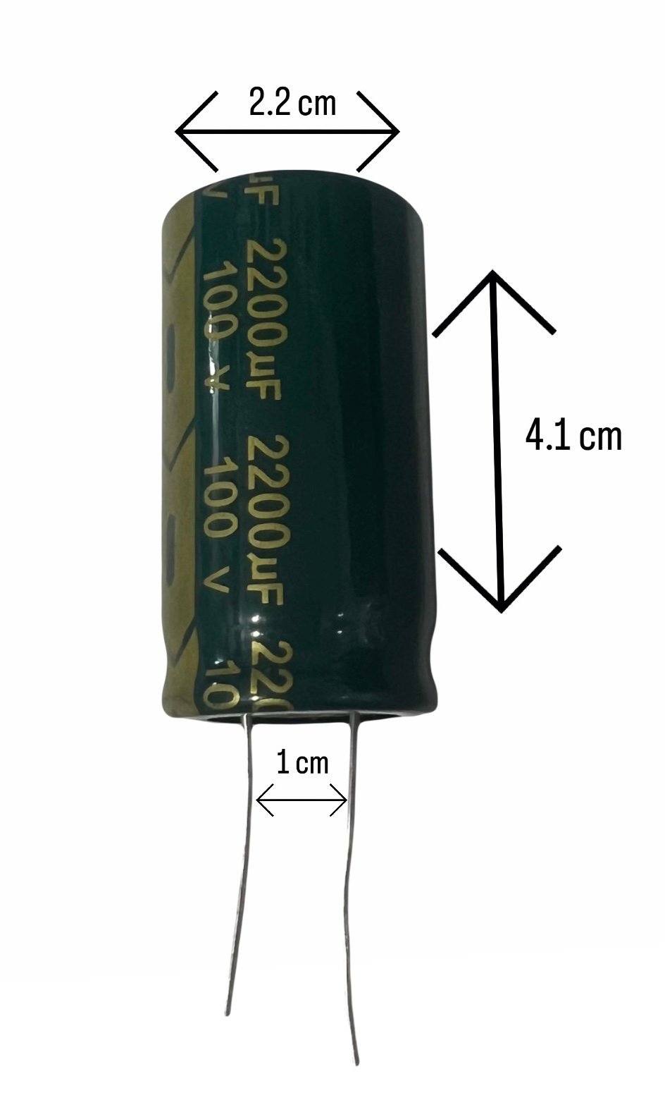 Capacitor Electrolitico 2200uf 100v 105°c