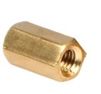 Separador de cobre Hexagonal M3 4mm para placas de circuito PCB y placas base de ordenador, soporte roscado, pilares, Perno de tornillo