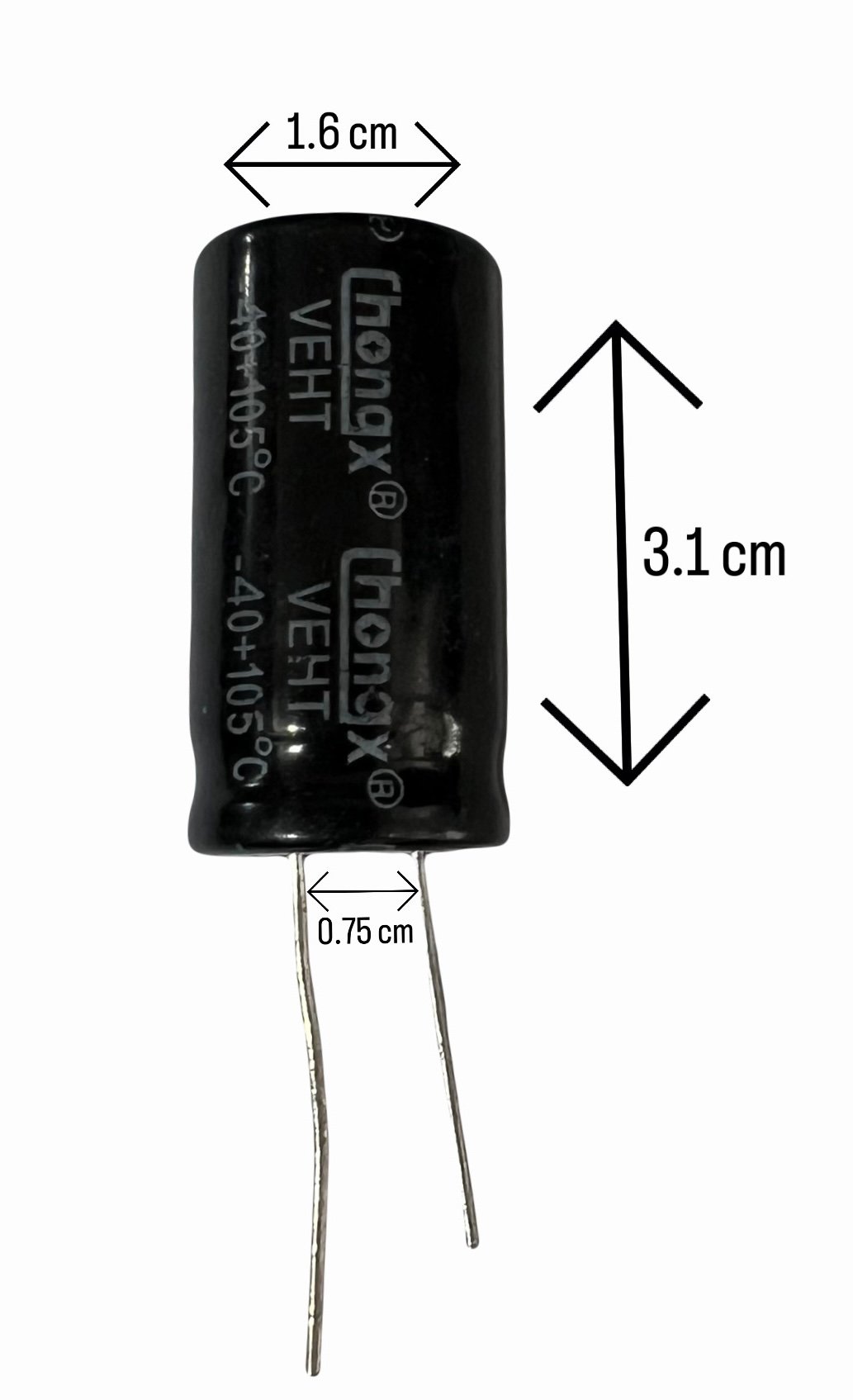 Capacitor Electrolítico 10000uF 16V