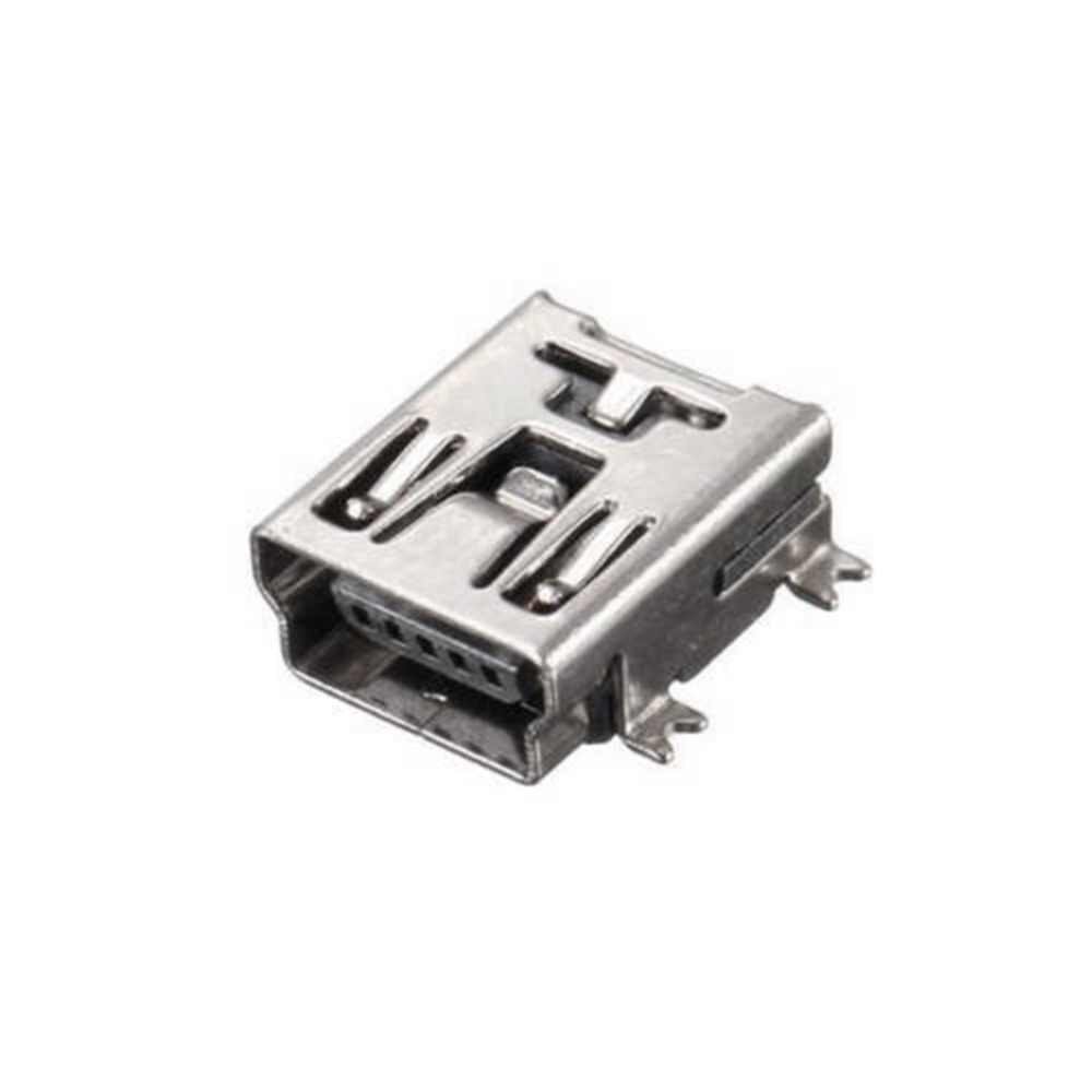 Conector Mini USB Tipo B Hembra SMD